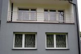 stalowe poręcze balkonowe