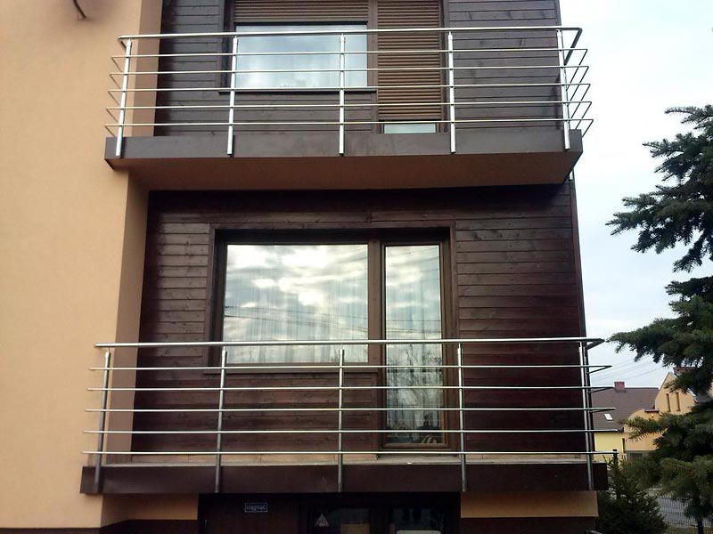 poręcze balkonowe ze stali